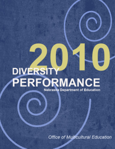 2010 Diversity Performance Cover