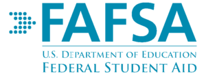 Linked to the website that provides the free application for federal student aid and other information.