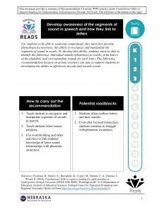 Phonological Awareness