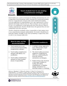 Comprehension Strategies