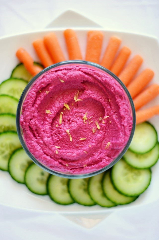 Roasted Beet hummus recipe