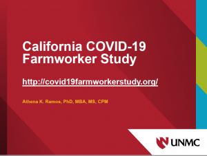 California COVID-19 Farmworker Study
