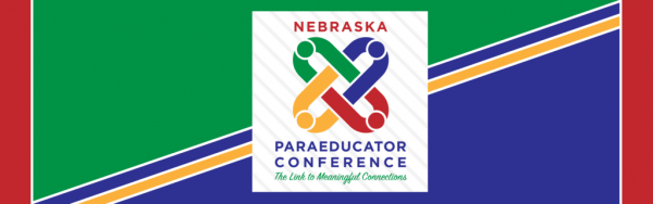 Photo of Paraeducator Logo. Photo is decorative only, all information is shared in text form outside of photo.