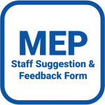 MEP staff suggestion and feedback form