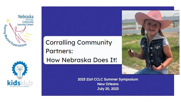 Corralling Community Partners: How Nebraska Does It!