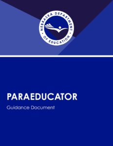 Paraeducator Guidance Document