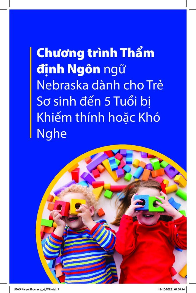 LEAD K Parent Brochure_Vietnamese