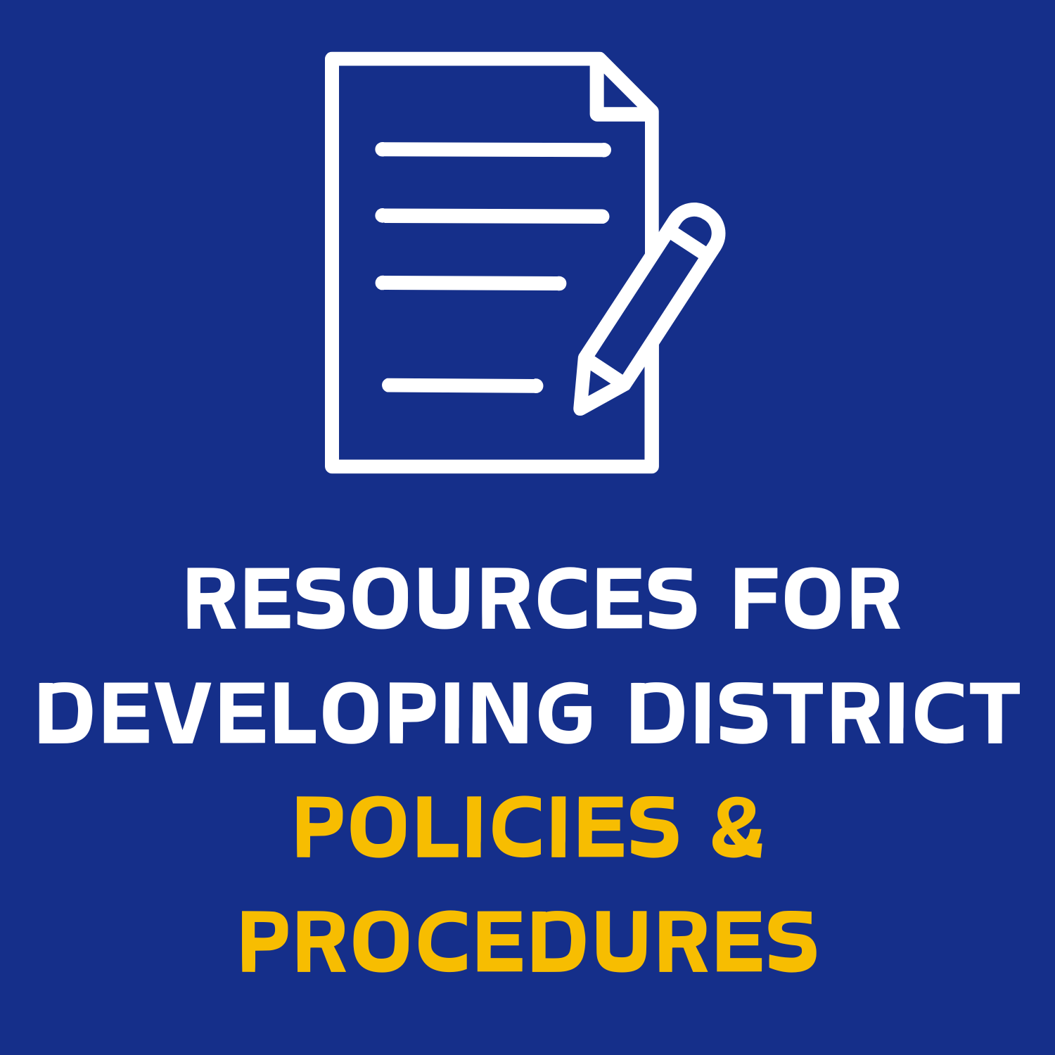 Resources for Developing District Policies and Procedures for Suicide Prevention