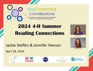 2024 4-H Summer Reading Connections