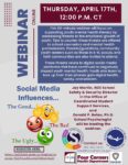 good bad and ugly social media influences flyer
