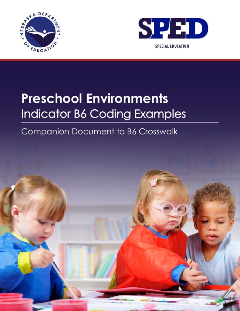 Preschool-Environments-Indicator-B6-Coding-Examples