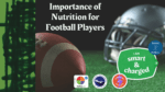 Title Slide: Importance of Nutrition for Football Players