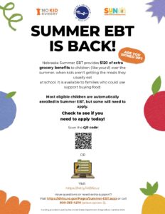 NE Family flyer Summer EBT