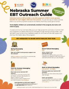 NE Outreach Guide Summer EBT