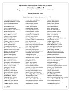 26-27 Rule 10 Accredited Schools