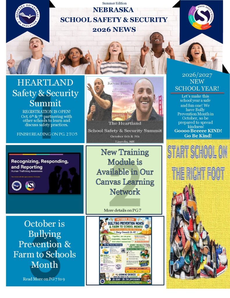 2026 accessible SUMMER SCHOOL SAFETY and SECURITY NEWSLETTER