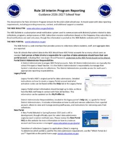 Rule 18 Reporting Guidance