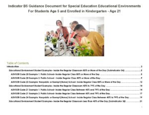 Ind 5 Manual- ADVISER SPED Setting Code Student Examples